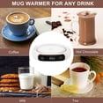 thumbnail image 4 of Coffee Mug Warmer Cup Warmer For Desk With Auto Shut Off 3 Temp Settings Mug Warmer For Coffee Beverage Milk Tea Coffee Warmer Plate In Your Home & Gift (No Cup), 4 of 4