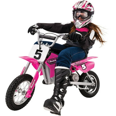 Razor MX350 Dirt Rocket Electric Motocross Bike, Pink