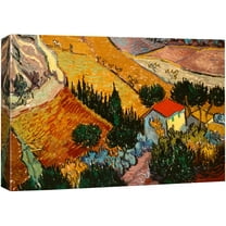 wall26 Canvas Print Wall Art Flowers by Master Artist Vincent Van Gogh Nature Wilderness Illustrations Fine Art Relax/Calm Multicolor for Living Room, Bedroom, Office - 12"x18"
