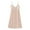 Pink, variant on Yuncity Women's Nightgown Summer Cotton Nightdress Mid-Length Cute Cartoon Pajamas With Chest Pads Pjs Sleepwear Soft M-Xxl