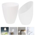 thumbnail image 4 of Shisuyan Prevent Insects Plastic Lampshade White 2Pcs for Home Use, 4 of 8