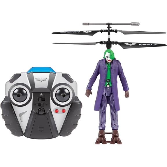 World Tech Toys Joker DC Comic Helicopter