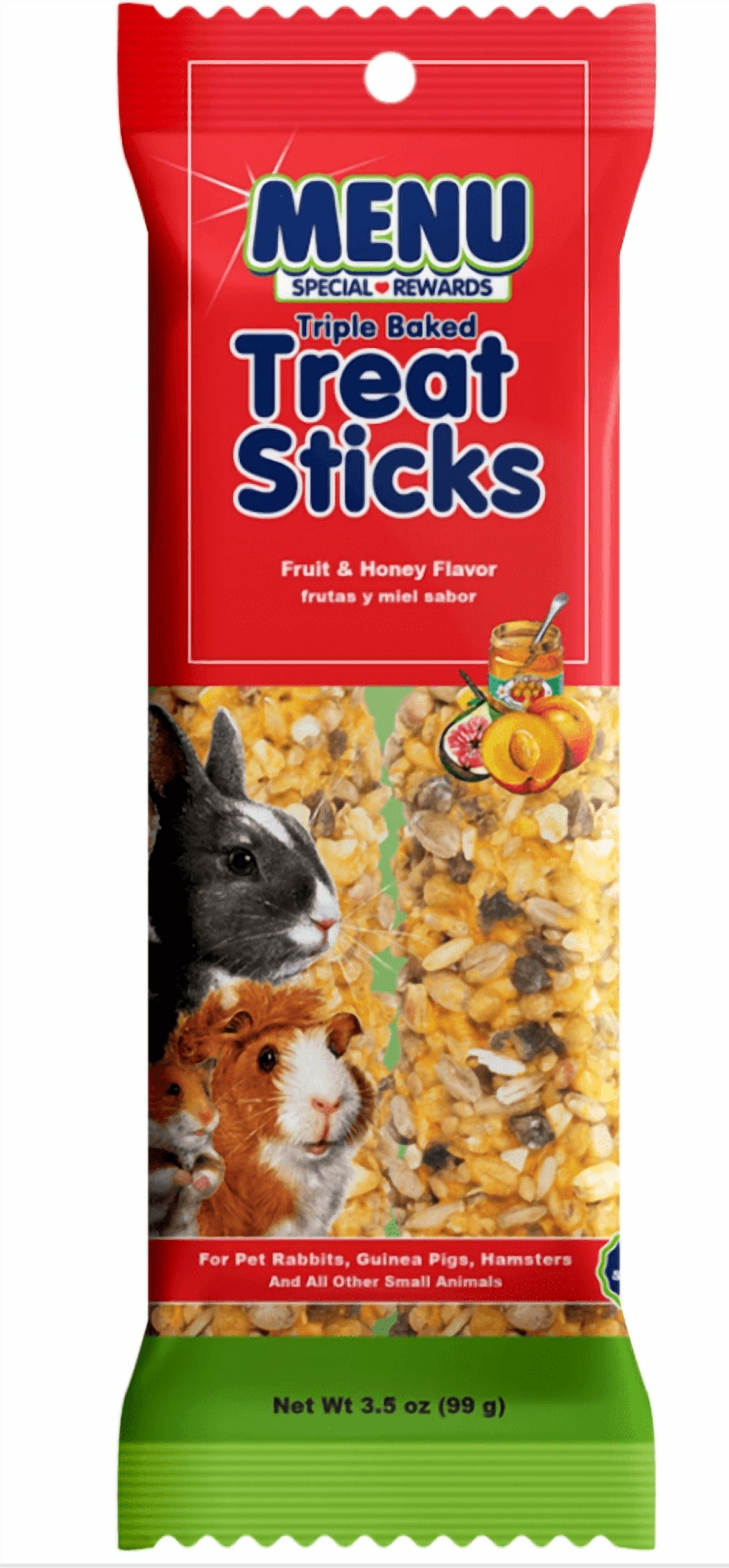 Vitakraft Menu Crunch Sticks Chewable Treat for Rabbits, Guinea Pigs and Hamsters