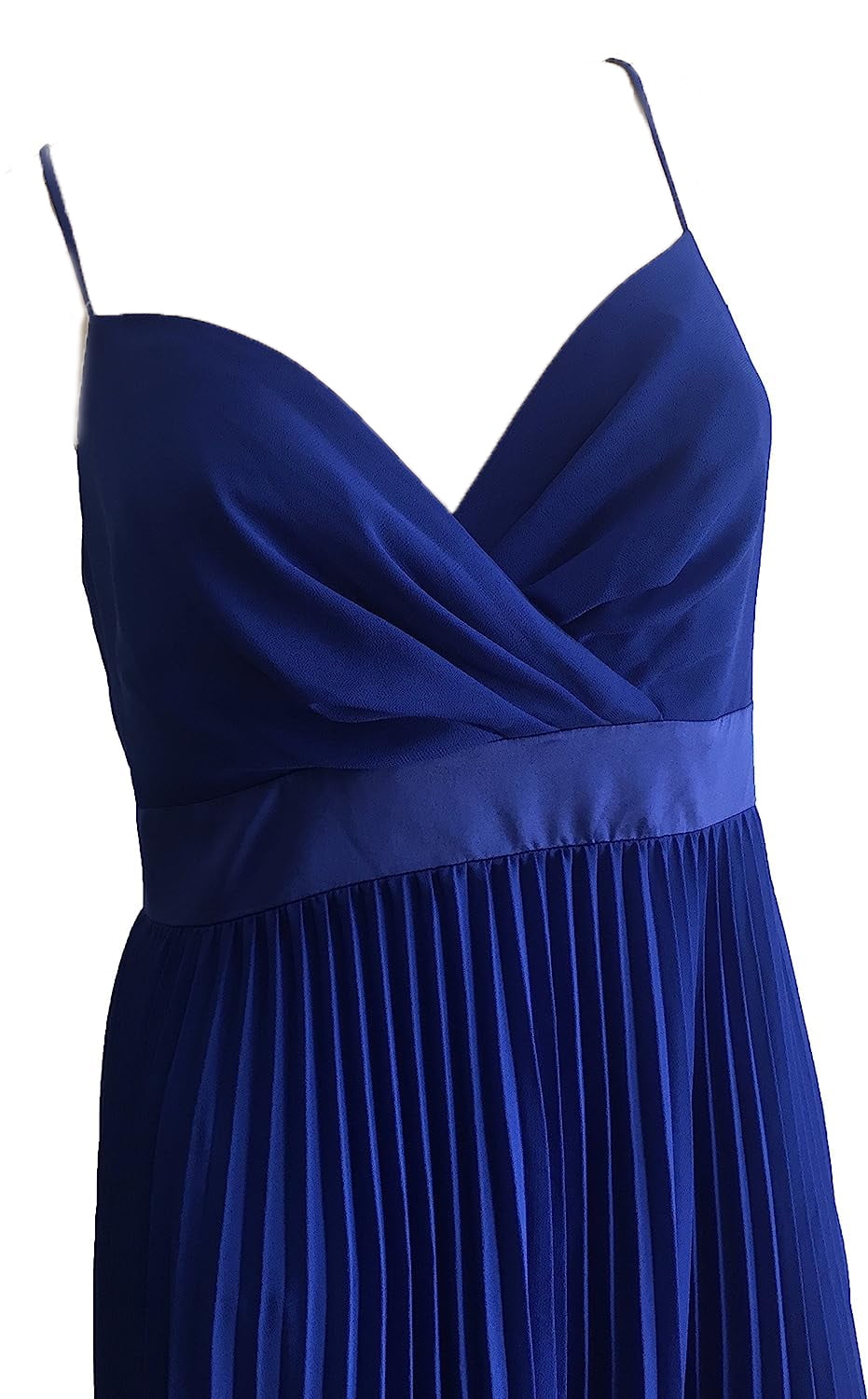 BCBGMAXAZRIA Evelyne Pleated Print-Blocked Maxi Botswana | Ubuy