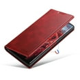 thumbnail image 5 of Allytechgroup Wallet Phone Case for Samsung Galaxy S23 Ultra, Folio PU Leather Wallet Case Stand with Card Slots Build - in Magnet Protective Cover for Samsung Galaxy S23 Ultra 6.8 inch, Red, 5 of 5