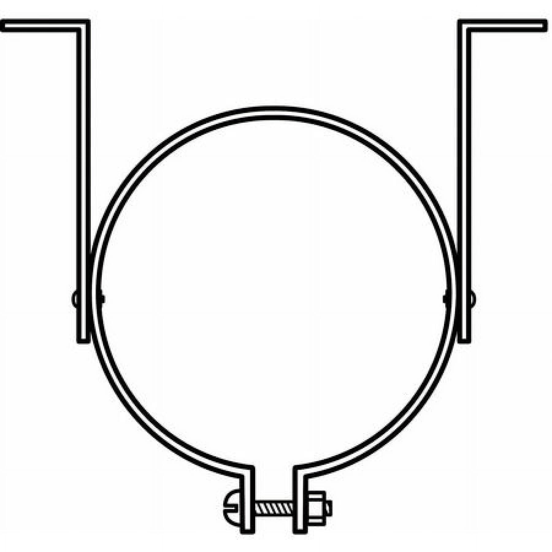 Single Wall Vent Pipe Hanger, 4 in