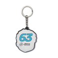 thumbnail image 2 of Mercedes AMG Petronas F1 George Russell Caricature Keychain, 2 of 2
