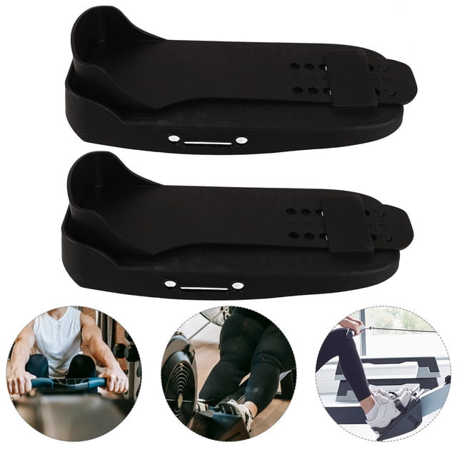 Phenofice Rowing Machine Supplies 1 Pair Exercise Rowing Machine Pedals for Smooth Experience 11.8X5.1X1.6in