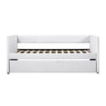 thumbnail image 4 of Polyester Upholstered Daybed with Trundle / Great for Primary Living Area Relaxing, 4 of 4