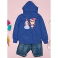 thumbnail image 3 of Girl Playing With Snow Hoodie Juniors -Image by Shutterstock,  x-Large, 3 of 4