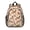 German Shepherd and, variant on Cavalier King Charles Spaniel and Floral Backpack for School, Cute School Bag with Adjustable Shoulder Straps and Padded Back, 15"x11.42"x5.5"