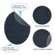 thumbnail image 4 of Kit de parches de terciopelo ovalados planchables Uxcell para reparar pantalones, camisas, chaquetas, azul oscuro, paquete de 12, 4 of 6