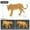 D, variant on Children's Simulation Wild Animals Toy Set, Rvkxad 12 Choices Realistic Soft Plush Animal Figures, Eco-Friendly Fabric Educational Learning Toys for Toddlers Kids Boys Girls