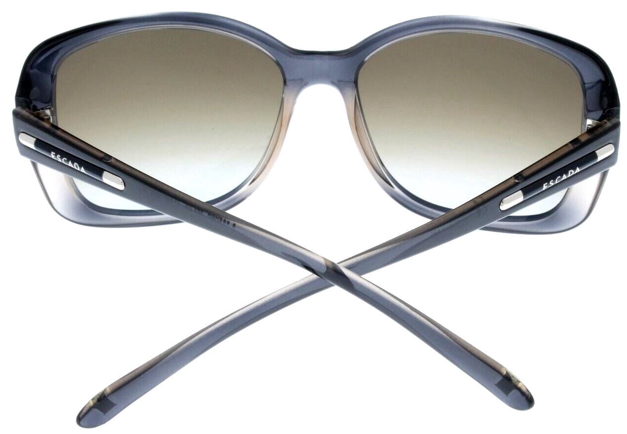 Escada Sunglasses Grey Women Rectangular SES 224M 0AG1 - Walmart.com