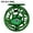 7 9 WT, variant on 3+1 BB Fly Fishing Wheel Green Color Fly Fishing Reel CNC Machine Cut Large Arbor Die Casting Aluminum Fly Reel