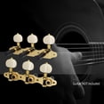 thumbnail image 3 of Perilla de cuerda de instrumento 2 tablones Clavija de afinación de guitarra clásica Afinadores de guitarra acústica 1:18 Tecla de afinación 3 Izquierda 3 Perillas de guitarra derecha Reemplazo Tomshoo  Perilla de cuerda de instrumento, 3 of 5