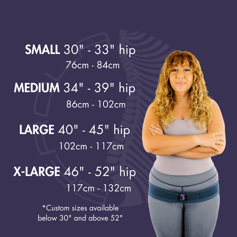 Free Shipping! Serola Biomechanics Sacroiliac Belt Large Fits 40