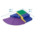 thumbnail image 2 of ECR4Kids SoftZone Junior Adventurer's Summit Step Climber, Foam Playset, Assorted, 4-Piece, 2 of 9