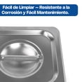 thumbnail image 4 of Tapa para Inserto de Acero Inoxidable, Tamaño Sexto, TASE-COM Caledonia TASE-COM, 4 of 6
