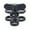 Black, variant on Compact 1 Inch Ball Butterfly Clip Aluminum Alloy with Ergonomic Handle for Easy Rotation Multi-Angle Adjustments