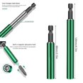 thumbnail image 4 of Lefu Impact driver Telescopic Extension Rod Screwdriver bit adapter Magnetic 80/120mm, 4 of 7