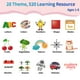 thumbnail image 3 of Juguete educativo Eaever Bilingual, 520 palabras a la vista con lector, 3 of 7