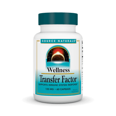 Source Naturals Wellness Transfer Factor, Supports Immune System Response* 125mg, 60 Capsules