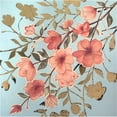 thumbnail image 3 of Popp, Grace 12x12 Black Modern Framed Museum Art Print Titled - Golden Cherry Blossoms II, 3 of 5
