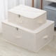 thumbnail image 4 of Caja de almacenamiento de tela lavable 1 unidad 1496 x 1024 x 591 pulgadas bolsa organizadora de ropa plegable con cremallera para prendas de temporada y organización del hogar, 4 of 8