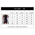 thumbnail image 4 of Vestido corto de verano con escote redondo y hombros descubiertos para mujer, estilo escote colgante, sin tirantes, con lentejuelas, envuelto en la cadera y borlas, para fiesta y cumpleaños, 4 of 5