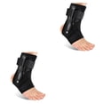 thumbnail image 2 of Sonducket Soporte de tobillo cinturón auxiliar ajustable voleibol Brace protección de compresión Protector pie envoltura hombres mujeres para M 2Conjunto, 2 of 6