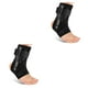 thumbnail image 3 of Naiovety Estabilizador de soporte de tobillo cinturón auxiliar ajustable Brace vendaje Protector envoltura de pie hombres mujeres para gimnasio L 2piezas, 3 of 6