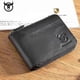 thumbnail image 1 of BULLCAPTAIN RFID New Men's Wallet Leather Coin Purse Designer Brand Wallet Clutch Leather Wallet Men's Wallet Card Holder, 1 of 5