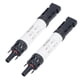 thumbnail image 4 of Juego de 2 conectores solares fotovoltaicos IP68, impermeables, Anti UV, 1000V, conector de fusible integrado Solar para Cables/controladores solares, 15A, 4 of 8