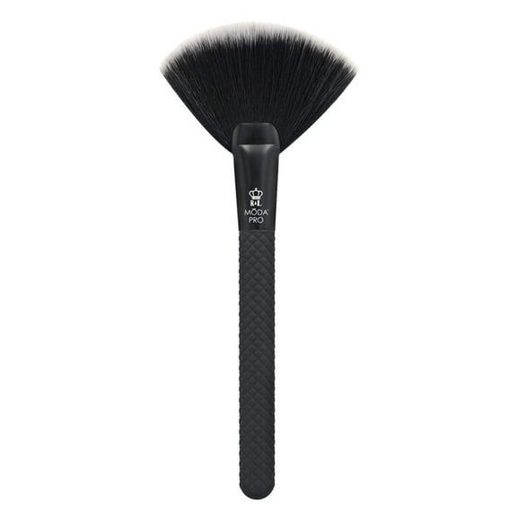 Moda Brush Pro Finish Makeup Brush, Black