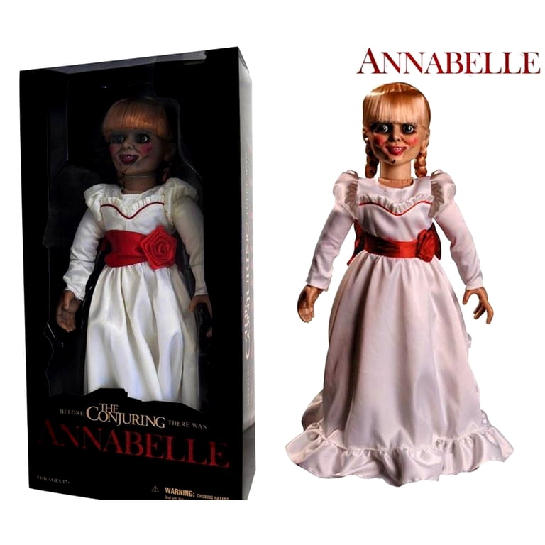 MEZCO Creepy Horror Annabelle Prop Replica Collectible Doll - Walmart.com