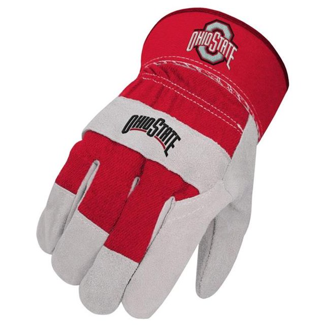 Sports Vault 7183101599 les Ohio State Buckeyes les Gants de Style de Travail de Conception Plus Proche