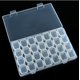 thumbnail image 1 of Caja organizadora de joyas con rejilla transparente para almacenamiento compacto, 1 of 3