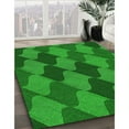 thumbnail image 2 of Ahgly Company Indoor Rectangle Patterned Green Area Rugs, 7' x 9', 2 of 6