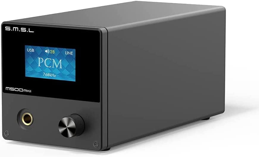 SMSL M500 MKII [Upgrade Version] MK2 LDAC DAC Headphone Amplifier