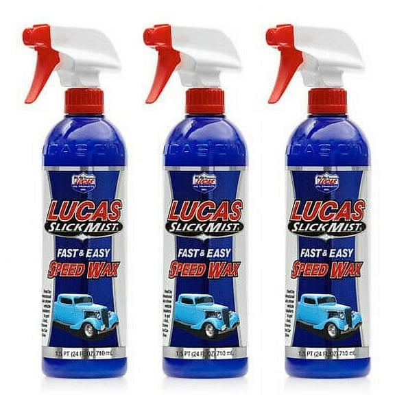 Lucas Oil 10160 Slick Mist Automotive Polishes, 3 pk
