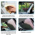 thumbnail image 3 of Parasol de coche Sidaley 2 uds cortina retráctil Negro 50*125 accesorios de coches, 3 of 6