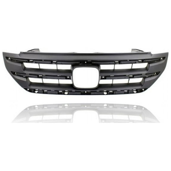 Grille - Compatible/Replacement for '12-14 Honda CR-V - Main Black Frame Insert, With Emblem Provision - 71121T0GA01ZA CAPA