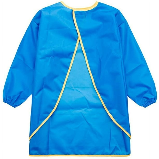 2 Batas De Pintura Para Niños | Delantal Impermeable Con Manga Larga | Dibujo De Animales | Fácil De Poner
