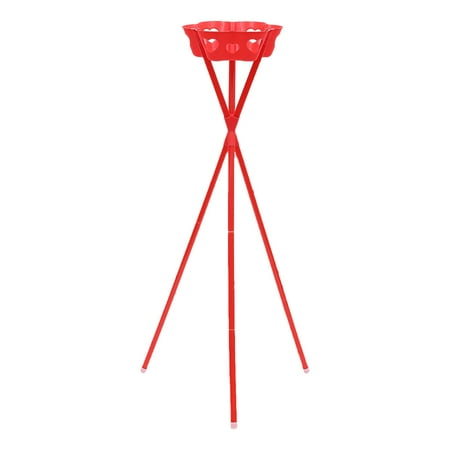 

1 Set of Decorative Flower Support Rack Wedding Party Flower Bracket (Red)