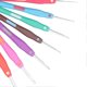 thumbnail image 1 of 9Pcs Crochet Hooks TPR Ergonomic Soft Handle Easy Identification Wide Application Crochet Needle, 1 of 4