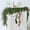 2pcs, variant on 6Ft Real Touch Norfolk Pine Garland,Artificial Christmas Garland Green Long Pine Garland For Holiday Window Fireplace Mantle Indoor Outdoor Decor,Christmas Decorations,Christmas Gifts