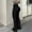 Black high waisted bootcut jeans a1, variant on Cagogo Women Bootcut High Waisted Jeans with Pockets Casual Flare Long Pants for Women Travel Lounge Basic Denim Work Jeans, Dark Gray XS