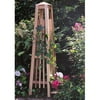 Arboria Manhattan 56" Cedar Obelisk Trellis