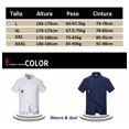 thumbnail image 2 of Filipinas, Camisa De Manga Corta, Uniforme De Chef, Algodón, 2 of 8